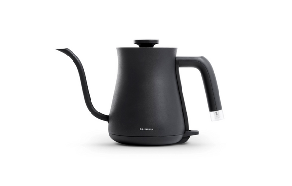 Black the kettle, front view