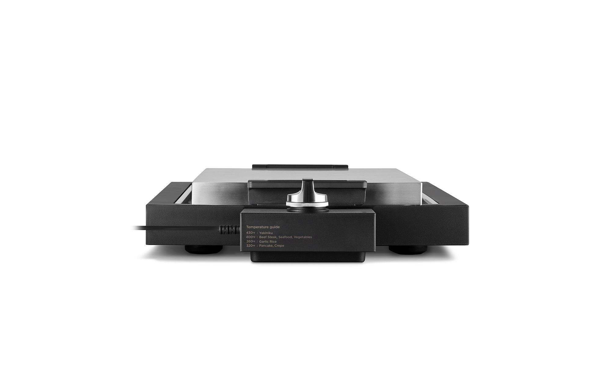 Black, The Teppanyaki, side view