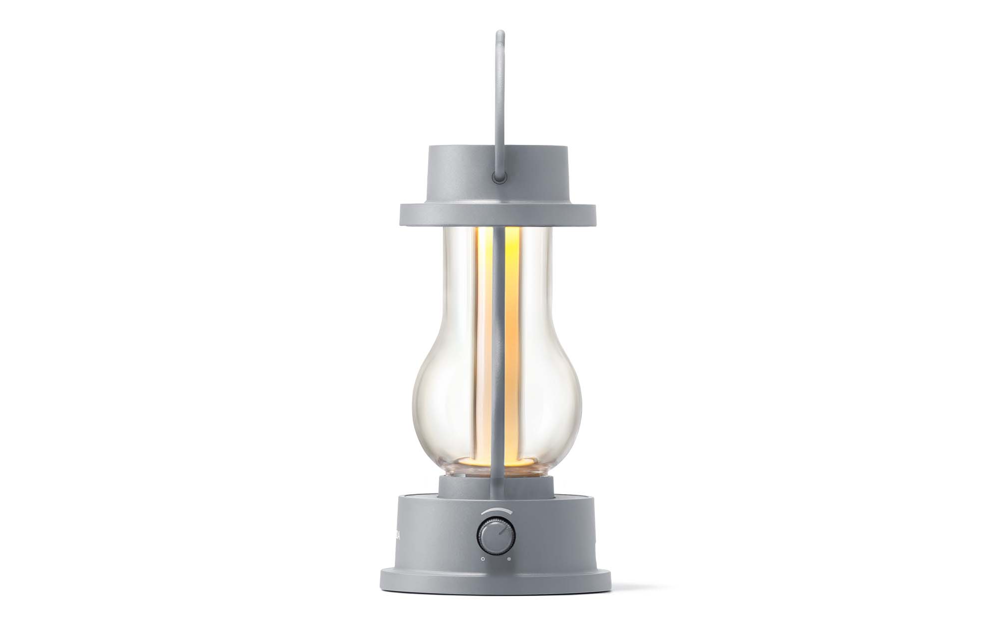 Grey, the lantern, side view