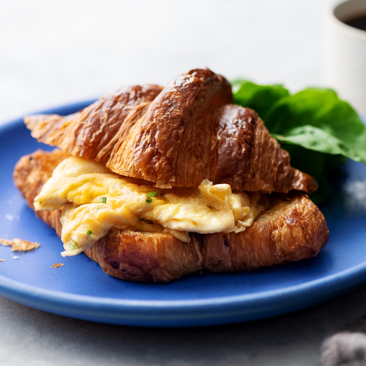 Croissant Sandwich with Egg
