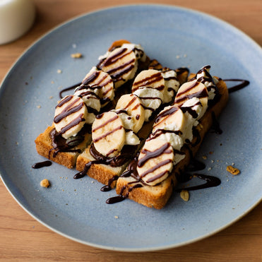 Chocolate Banana Toast