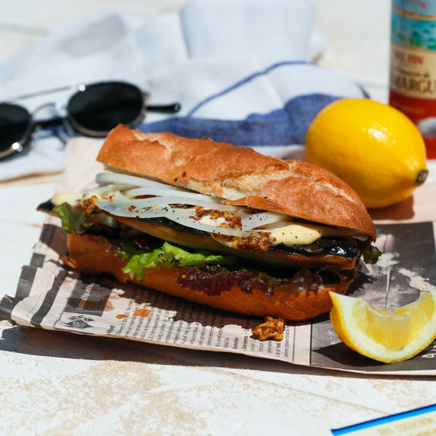 Mediterranean Mackerel Sandwich
