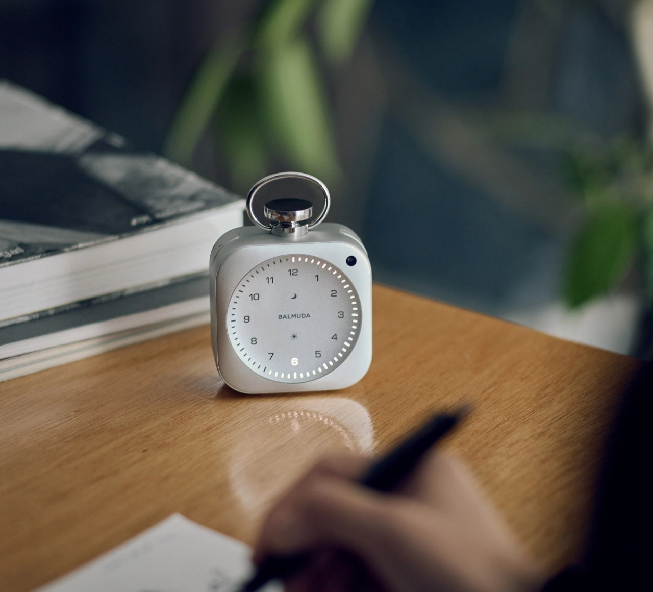 the clock