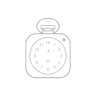 the clock